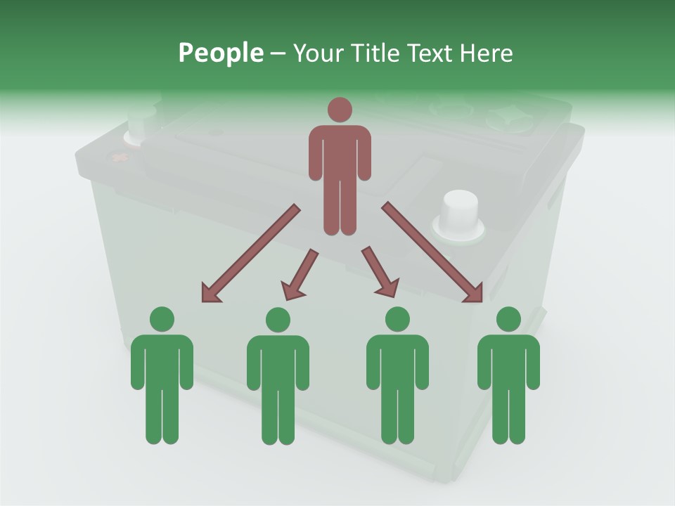 Isolated Electricity Only PowerPoint Template