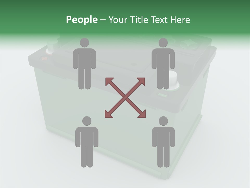 Isolated Electricity Only PowerPoint Template