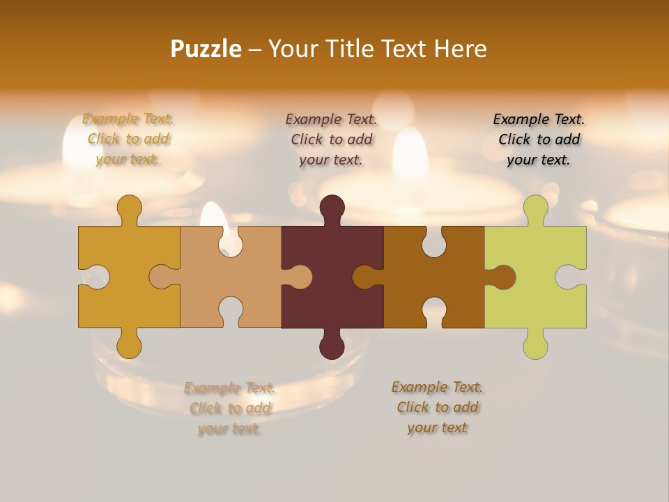 Wax Somber December PowerPoint Template