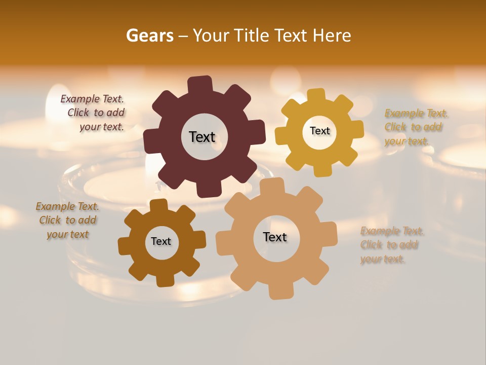 Wax Somber December PowerPoint Template