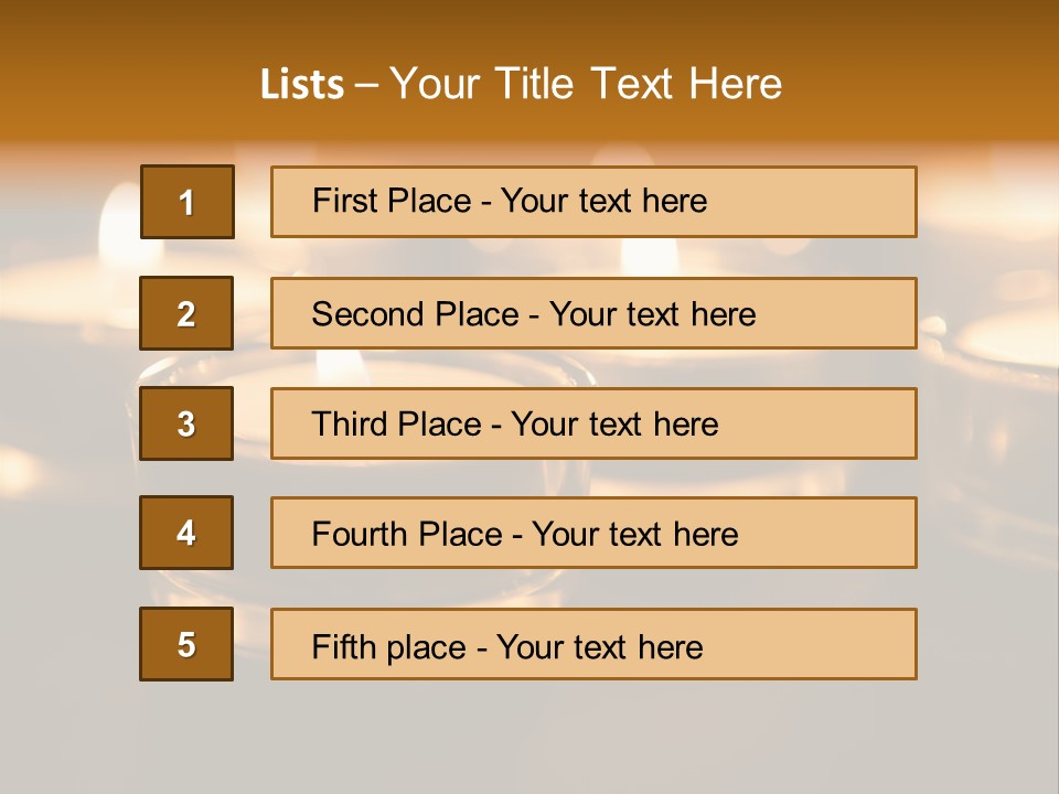Wax Somber December PowerPoint Template