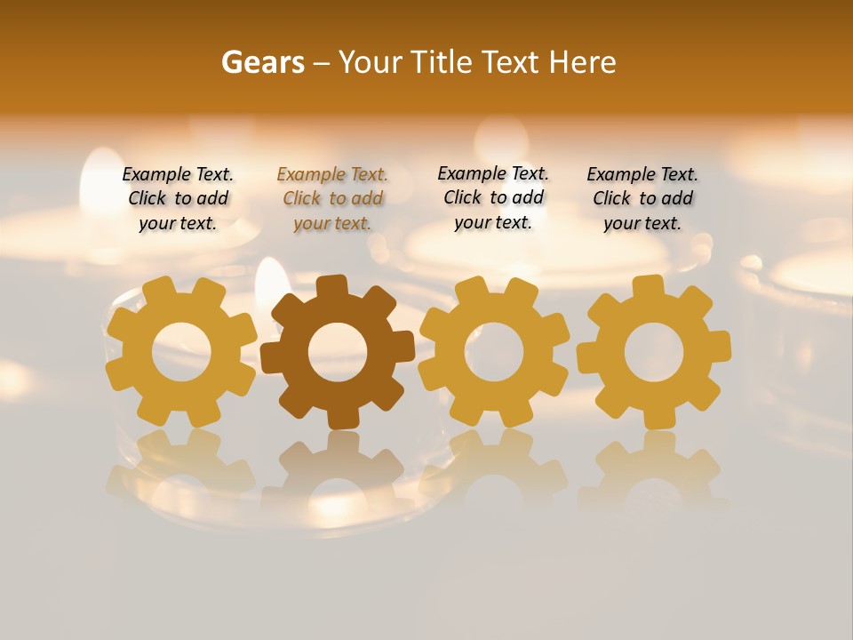 Wax Somber December PowerPoint Template