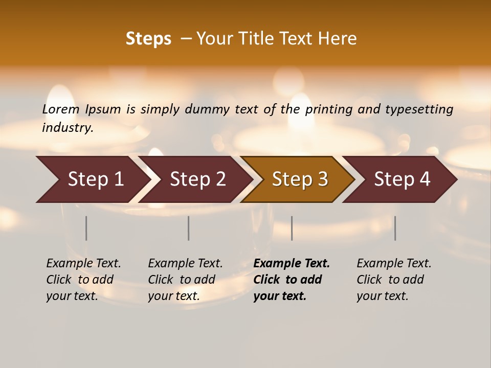 Wax Somber December PowerPoint Template