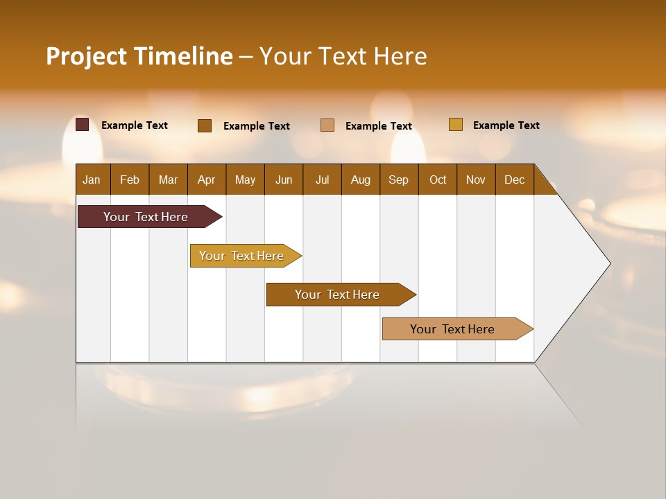 Wax Somber December PowerPoint Template