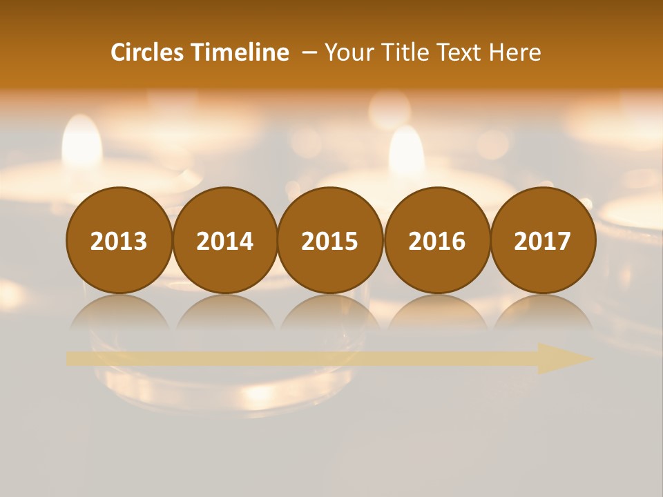 Wax Somber December PowerPoint Template