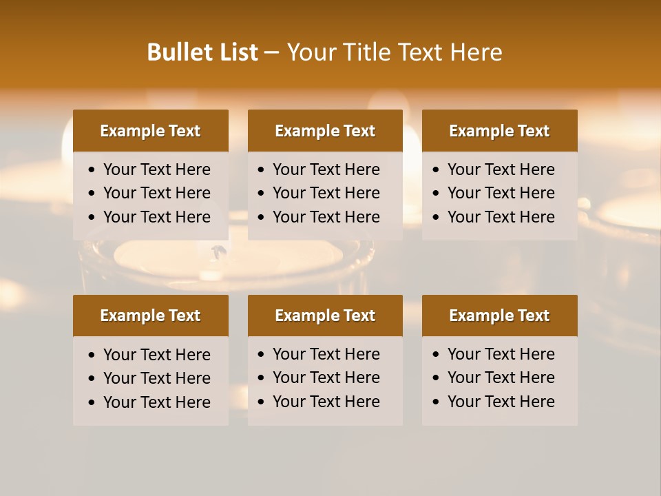 Wax Somber December PowerPoint Template