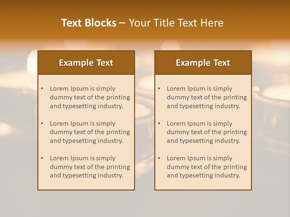 Wax Somber December PowerPoint Template