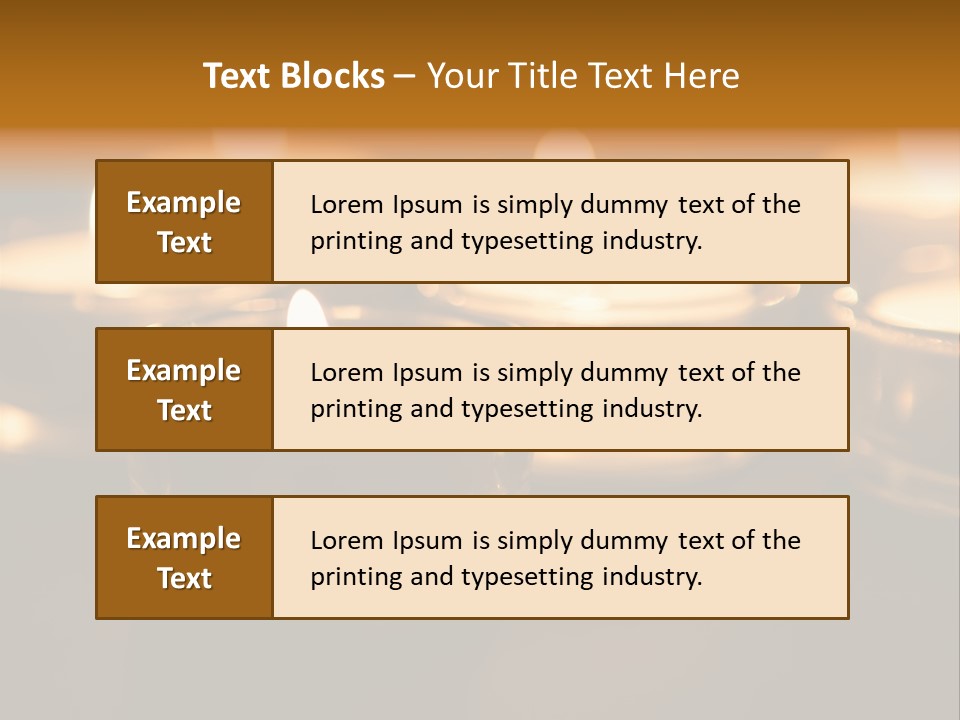 Wax Somber December PowerPoint Template