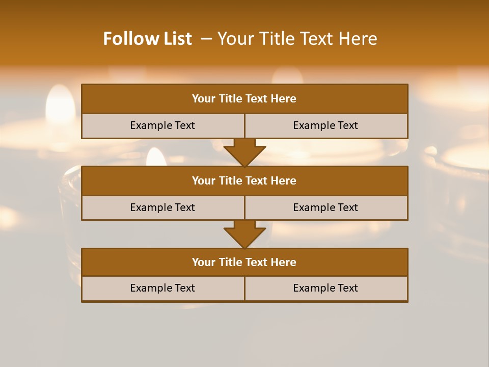 Wax Somber December PowerPoint Template
