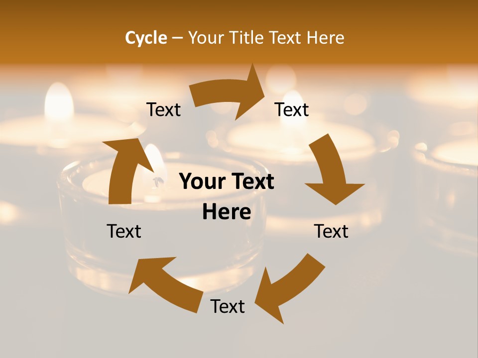 Wax Somber December PowerPoint Template