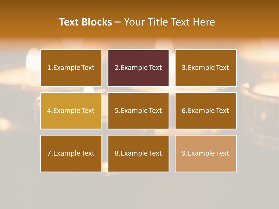 Wax Somber December PowerPoint Template