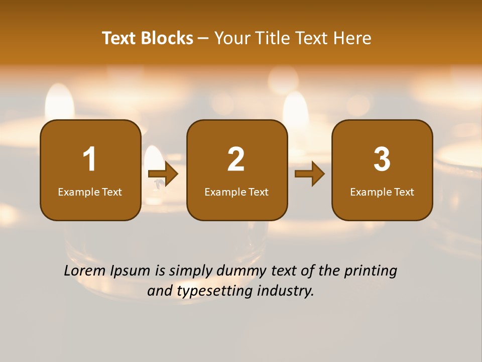 Wax Somber December PowerPoint Template