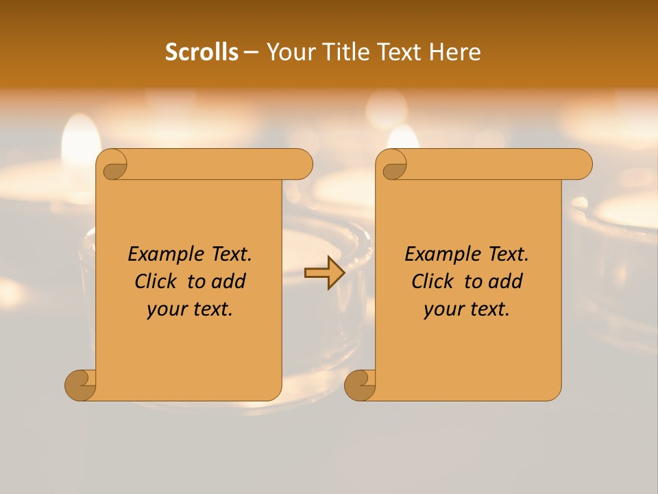 Wax Somber December PowerPoint Template