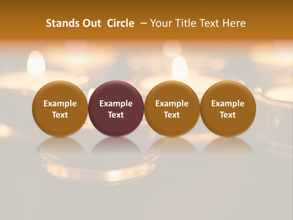 Wax Somber December PowerPoint Template