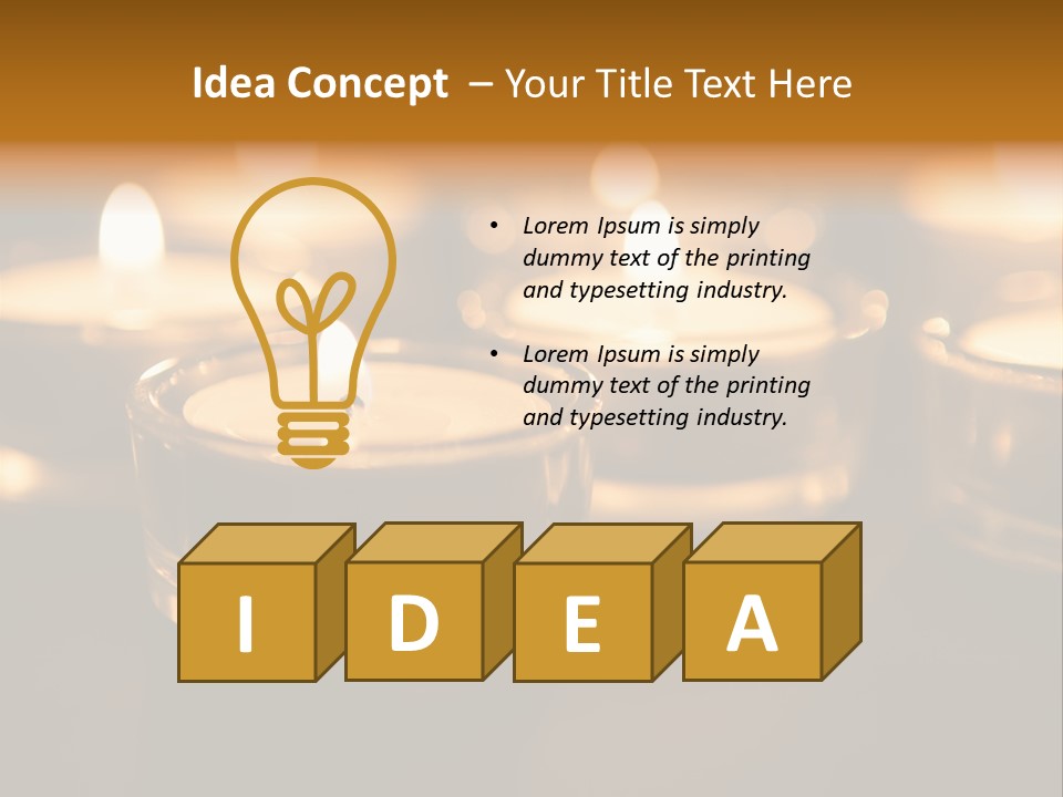 Wax Somber December PowerPoint Template