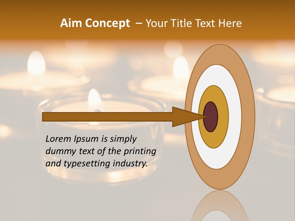 Wax Somber December PowerPoint Template