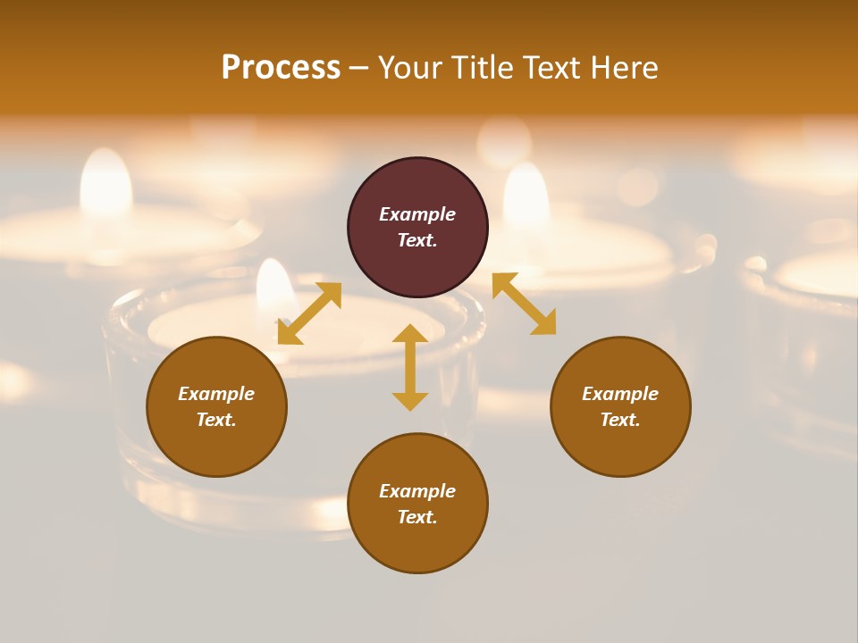 Wax Somber December PowerPoint Template