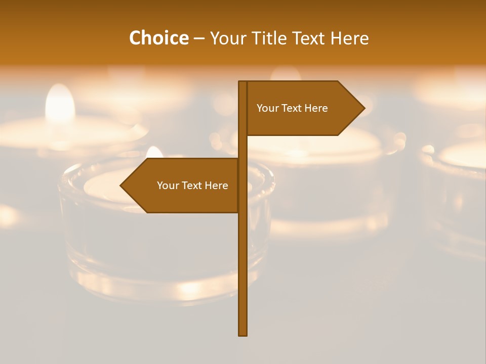 Wax Somber December PowerPoint Template