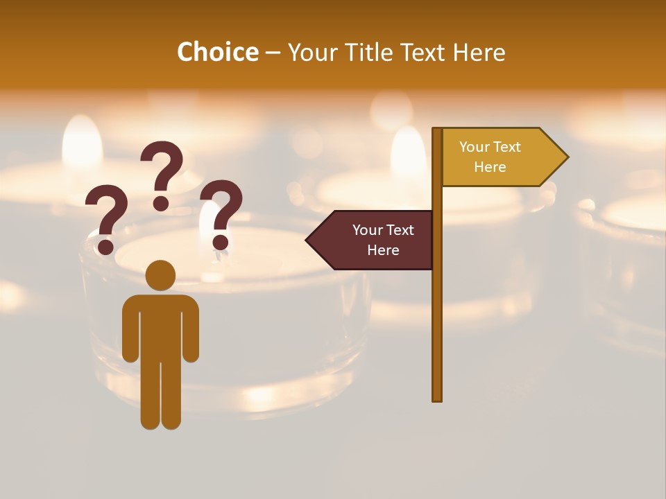 Wax Somber December PowerPoint Template