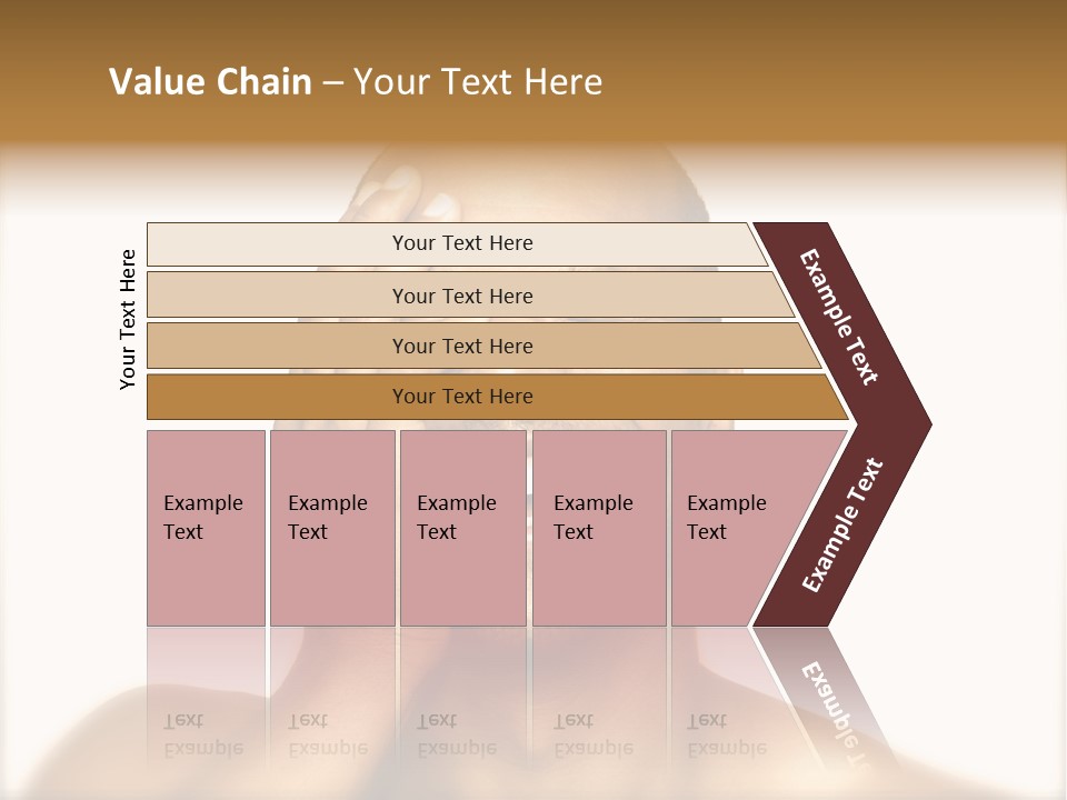 Laughing Shadow Giggle PowerPoint Template