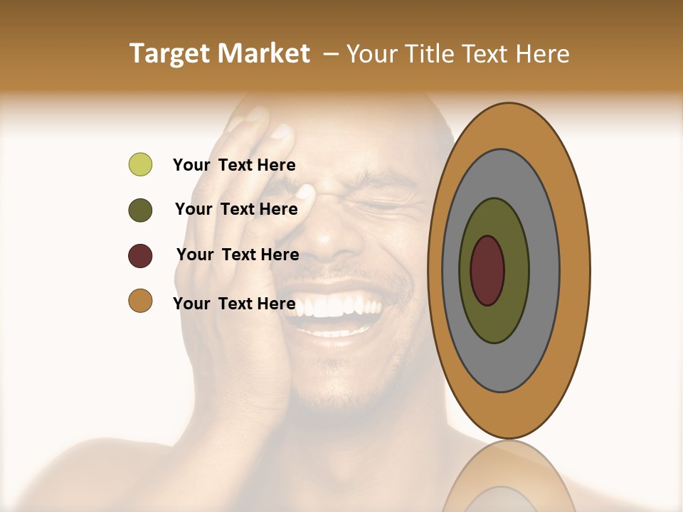 Laughing Shadow Giggle PowerPoint Template