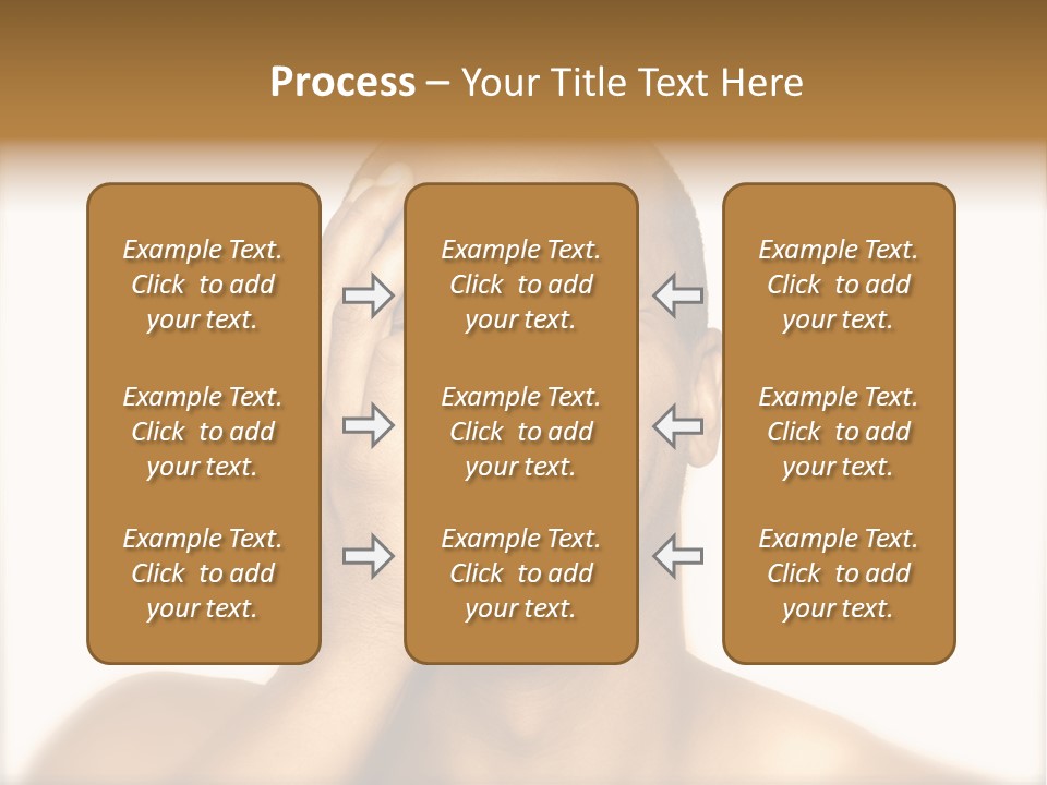 Laughing Shadow Giggle PowerPoint Template