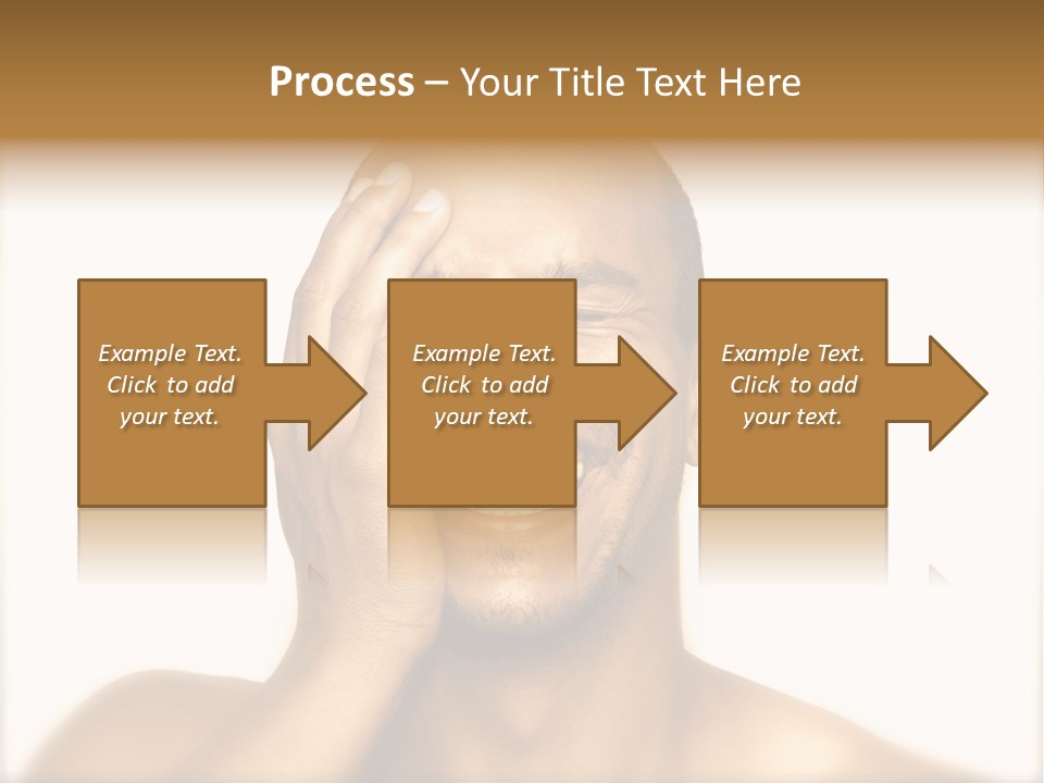 Laughing Shadow Giggle PowerPoint Template