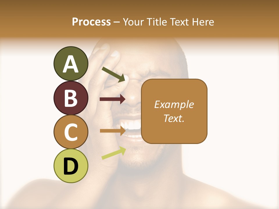 Laughing Shadow Giggle PowerPoint Template