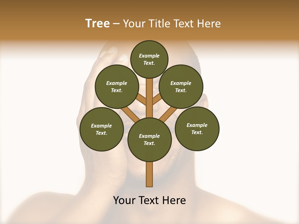 Laughing Shadow Giggle PowerPoint Template