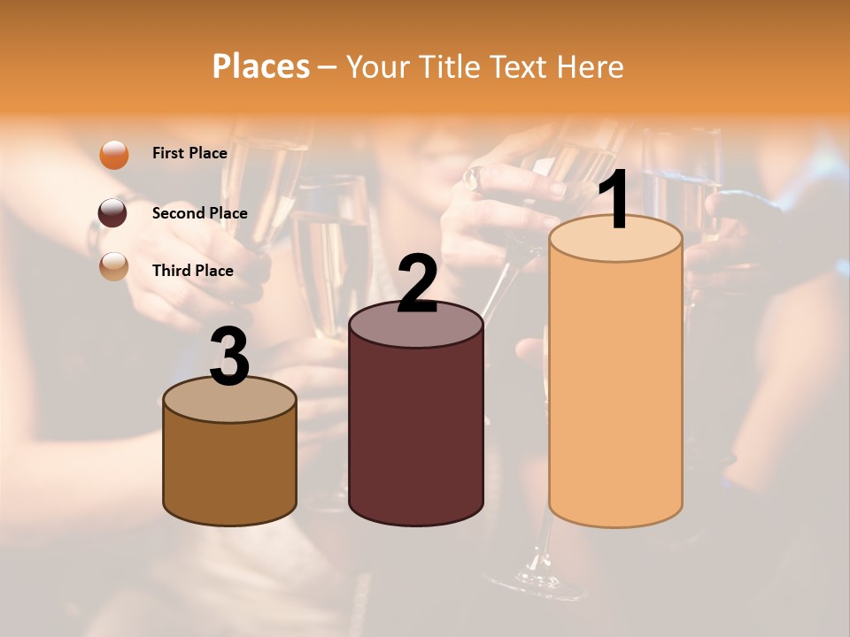 Celebrate Holding Positivity PowerPoint Template