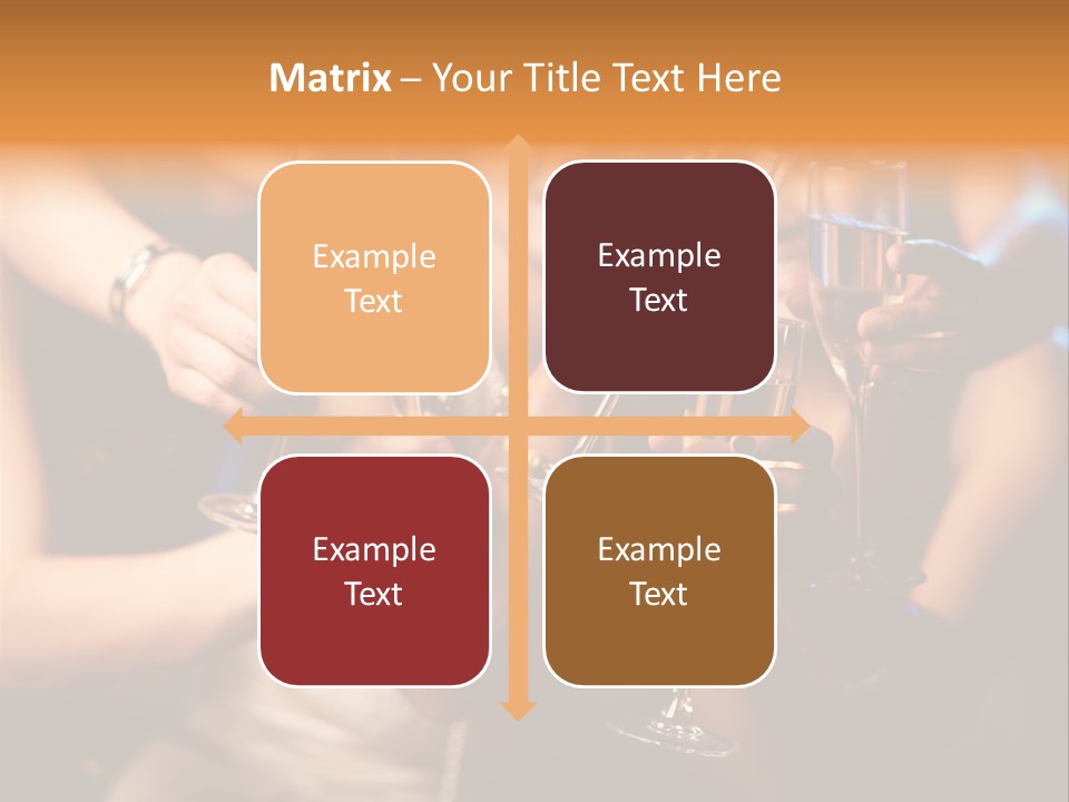 Celebrate Holding Positivity PowerPoint Template