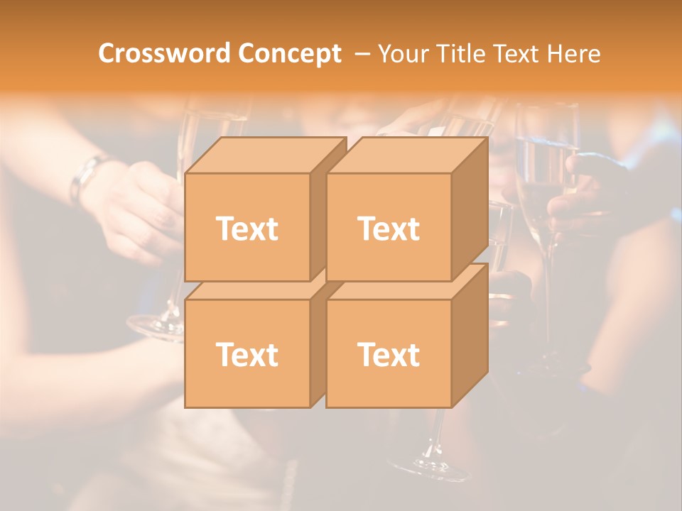 Celebrate Holding Positivity PowerPoint Template