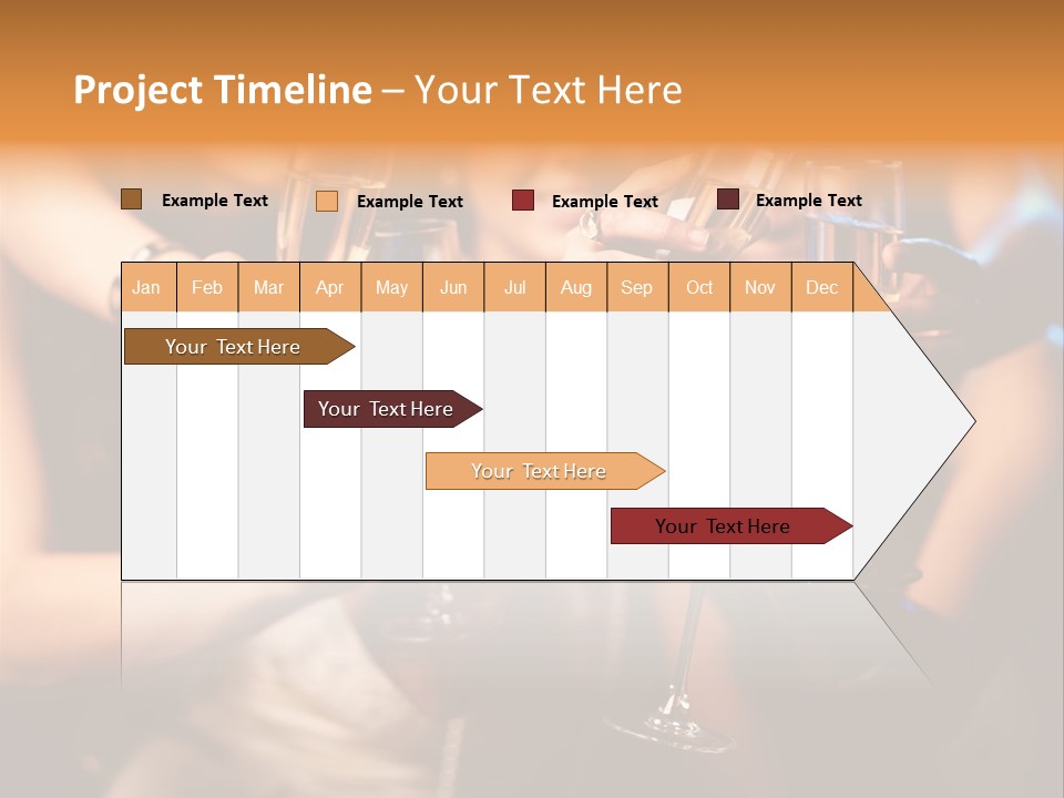 Celebrate Holding Positivity PowerPoint Template
