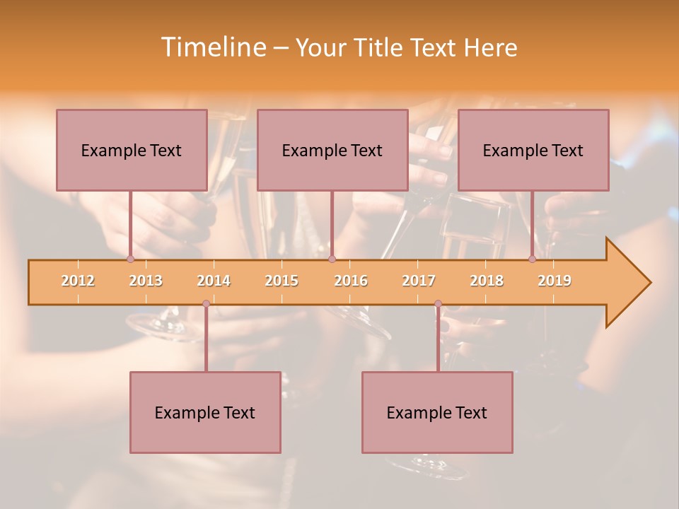 Celebrate Holding Positivity PowerPoint Template