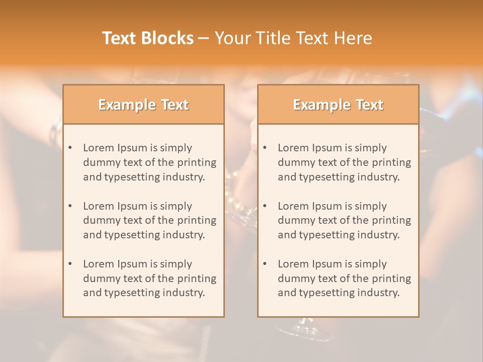 Celebrate Holding Positivity PowerPoint Template