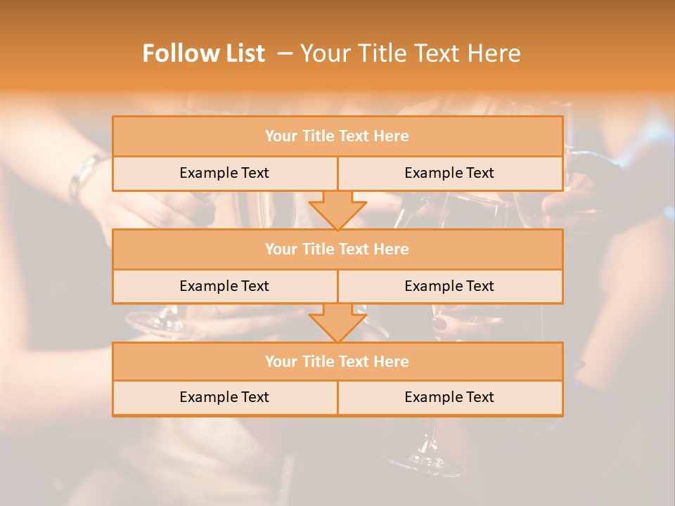 Celebrate Holding Positivity PowerPoint Template