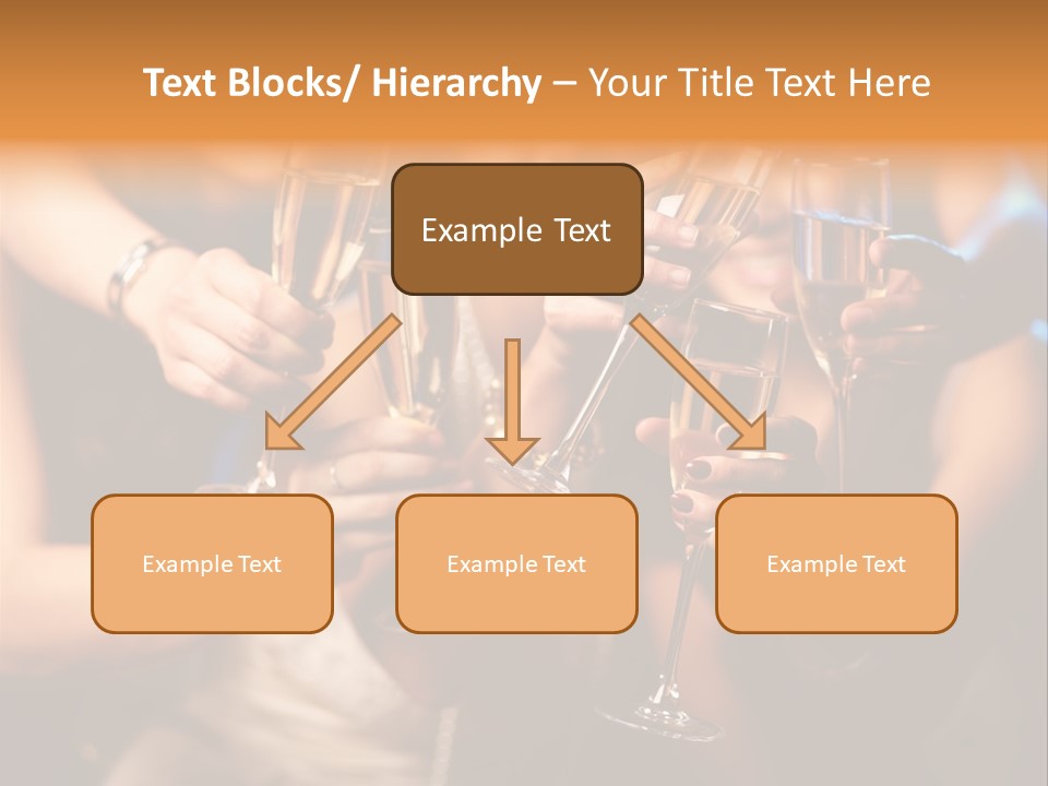 Celebrate Holding Positivity PowerPoint Template