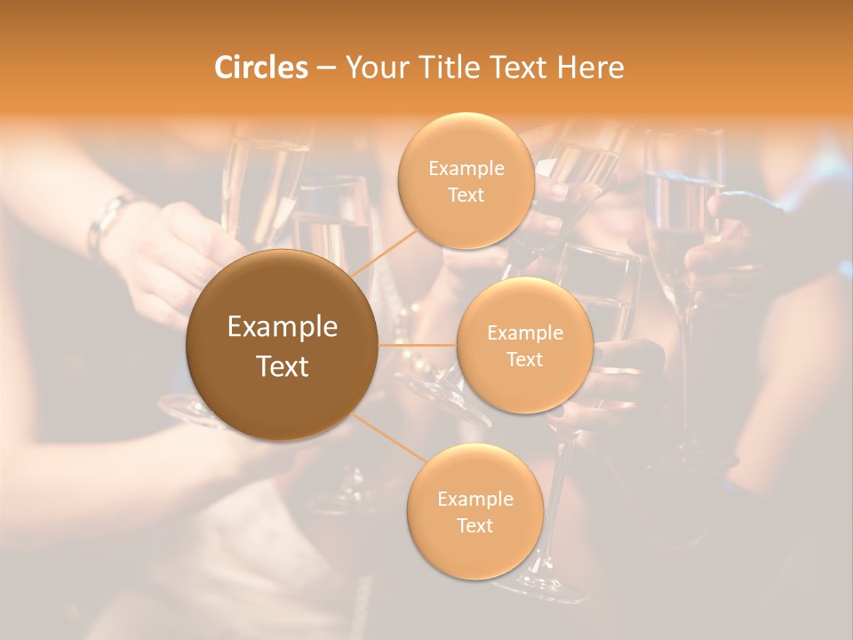 Celebrate Holding Positivity PowerPoint Template