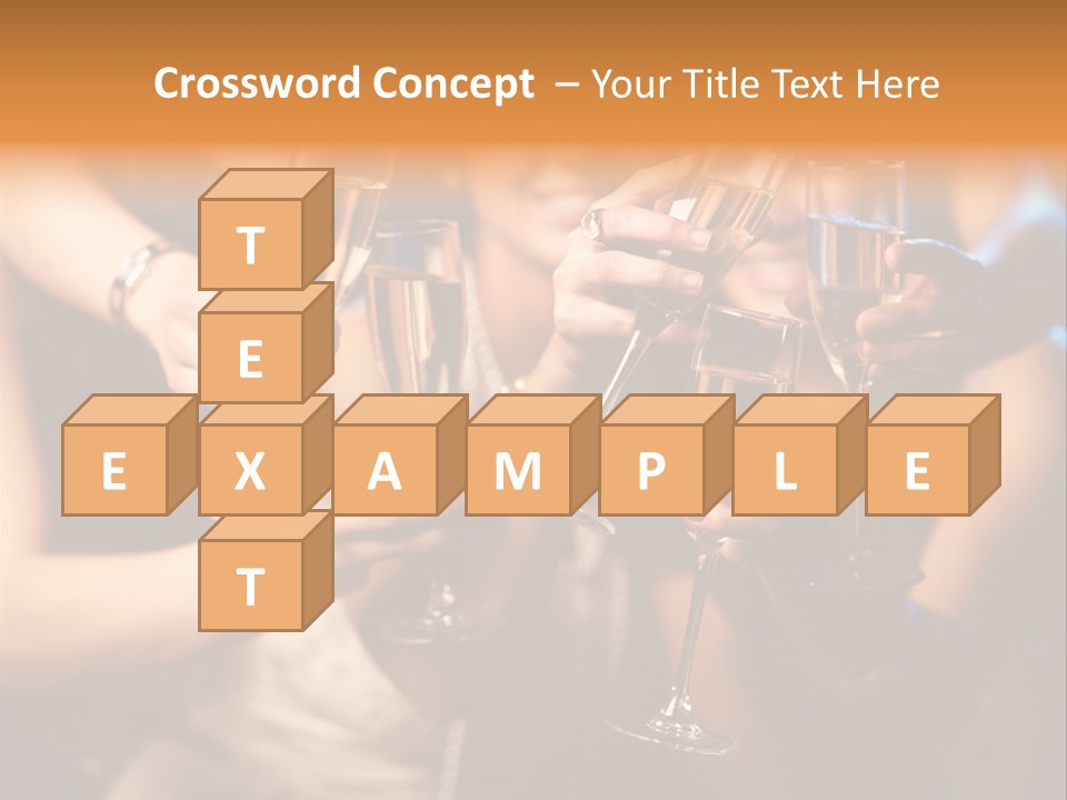 Celebrate Holding Positivity PowerPoint Template