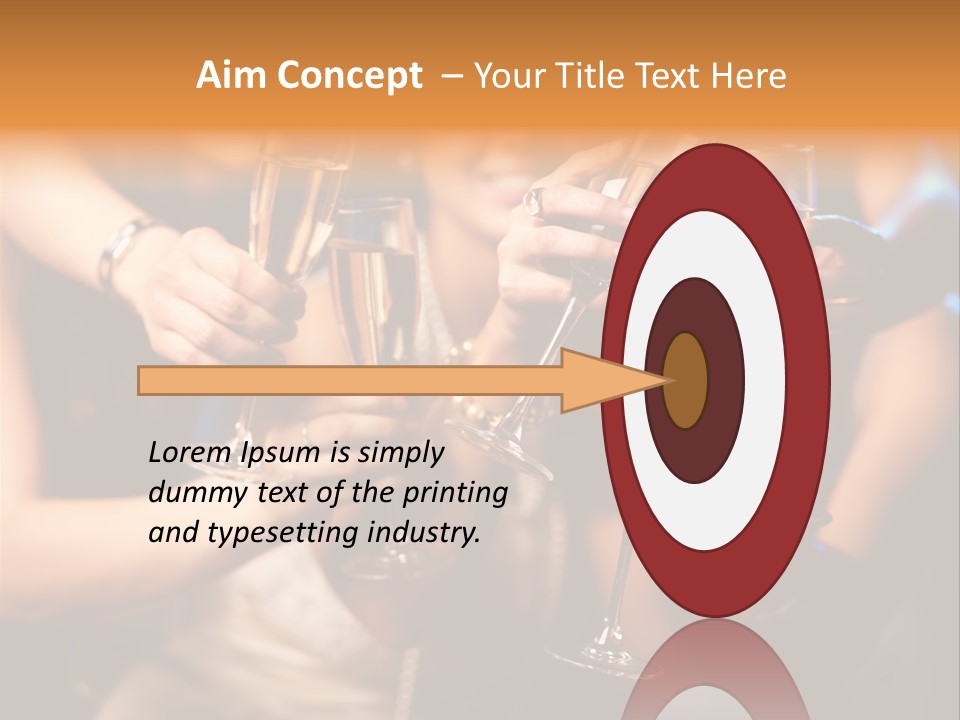 Celebrate Holding Positivity PowerPoint Template