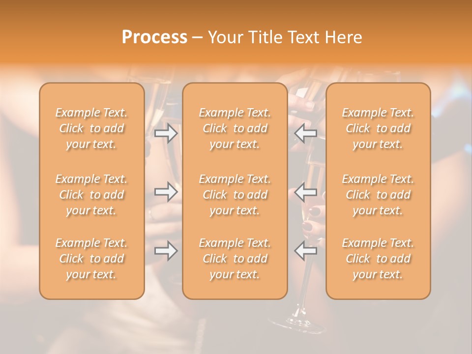 Celebrate Holding Positivity PowerPoint Template