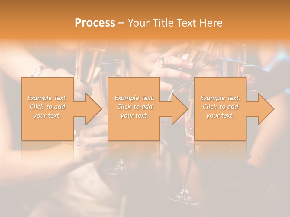 Celebrate Holding Positivity PowerPoint Template