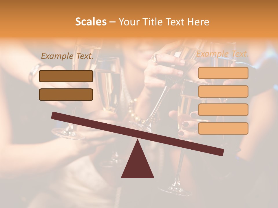 Celebrate Holding Positivity PowerPoint Template