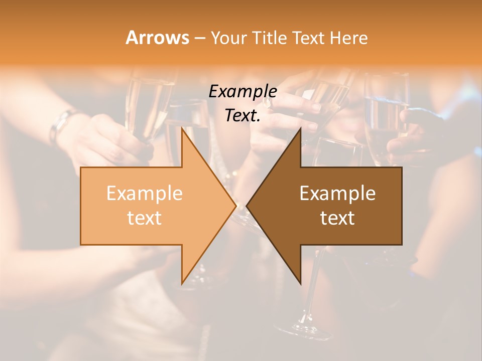 Celebrate Holding Positivity PowerPoint Template