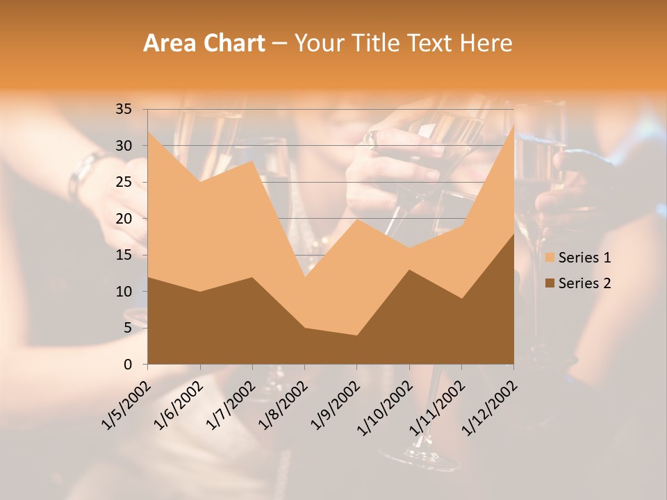 Celebrate Holding Positivity PowerPoint Template