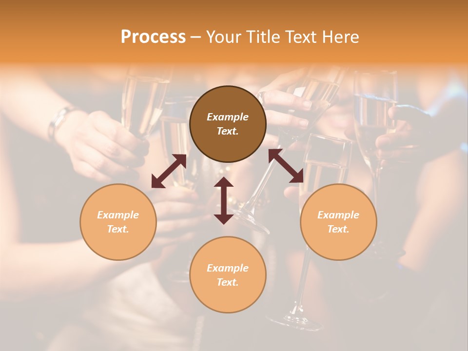 Celebrate Holding Positivity PowerPoint Template