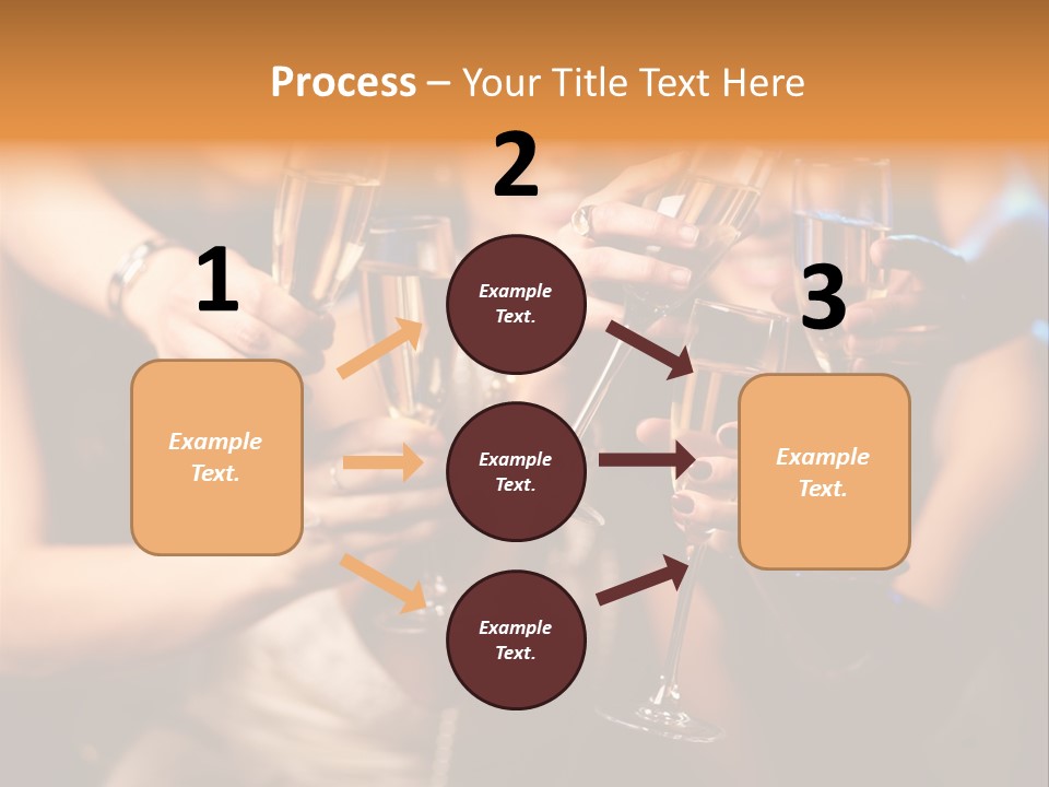 Celebrate Holding Positivity PowerPoint Template