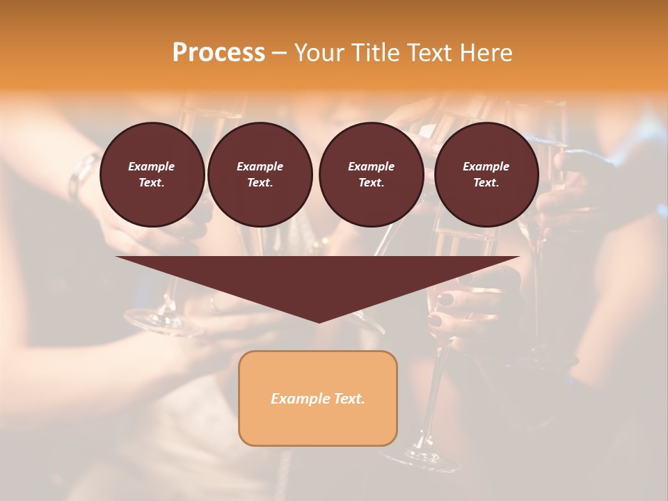 Celebrate Holding Positivity PowerPoint Template