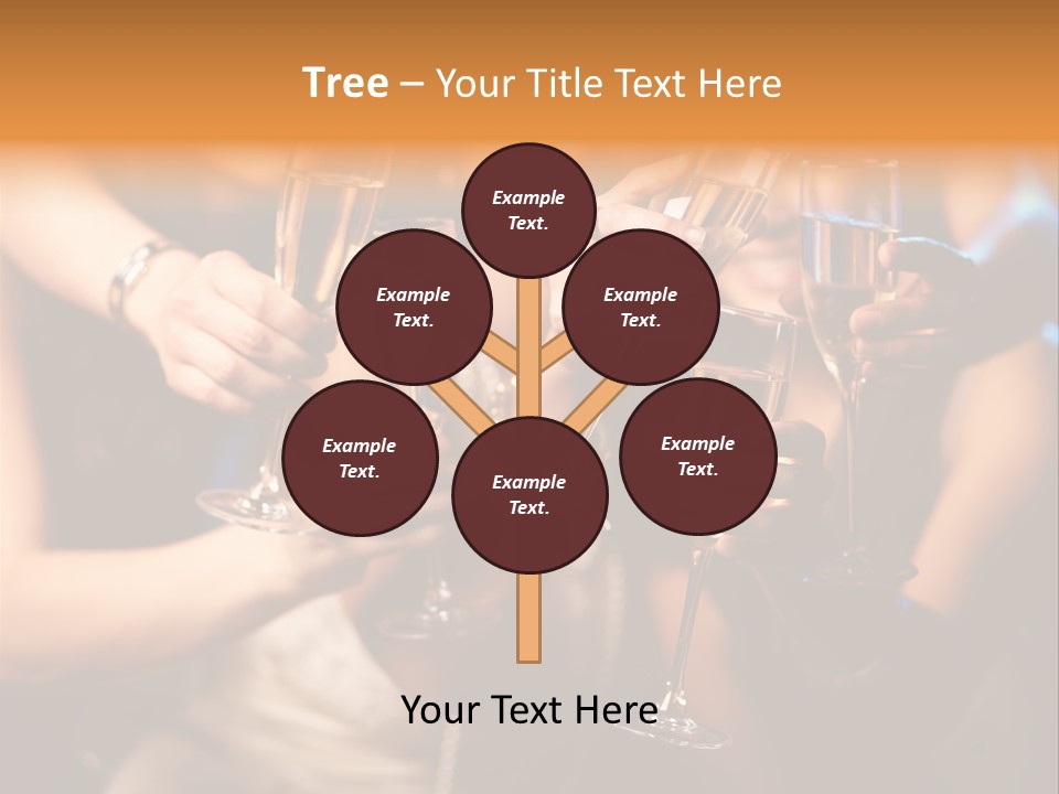 Celebrate Holding Positivity PowerPoint Template