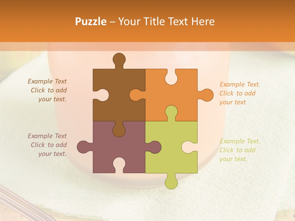 Mousse Closeup Ready PowerPoint Template